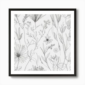 Wildflowers 26 Art Print