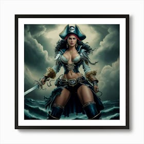 Pirates Of The Caribbean 12 Art Print