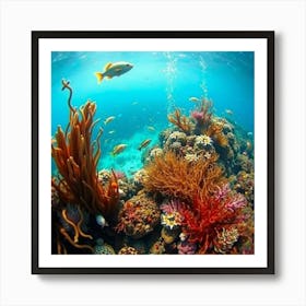 Coral Reef88 Art Print