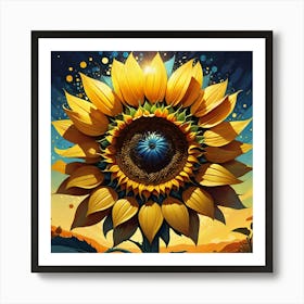 Sunflower 11 Art Print