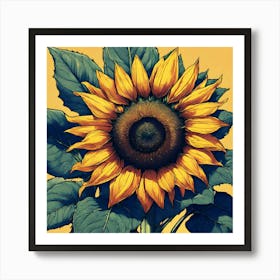 Sunflower 39 Art Print