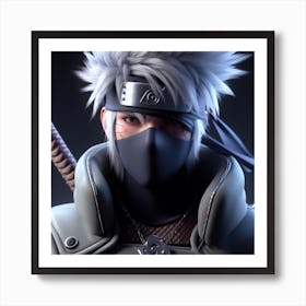 Kakashi Sensei 11 Art Print