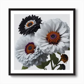 Gerbera Daisies myluckycharm Art Print