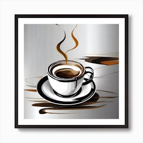 Coffee Cup 8 Art Print