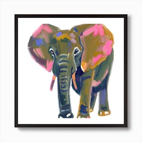 African Bush Elephant 03 Art Print