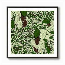 Floral Pattern 3 Art Print