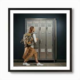 Firefly Travel, Locker, School, Gym, Storage, Secure, Personal, Belongings, Safety, Convenience, Org (10) Poster