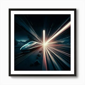 High Speed Train 21 Art Print