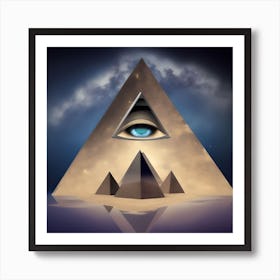 All Seeing Eye Art Print