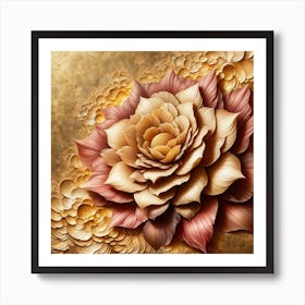 Flower Painting 1 Art Print