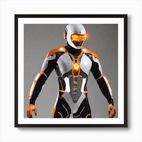 Futuristic Suit 51 Art Print