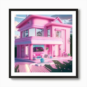 Barbie Dream House (563) Art Print