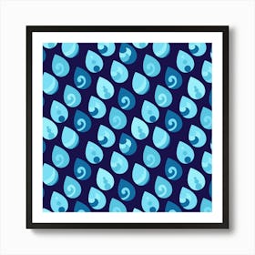 Rain Drops Art Print