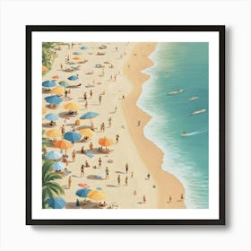 Hawaiian Beach 4 Art Print