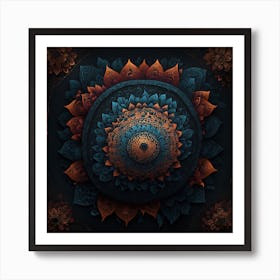 Mandala Art Print