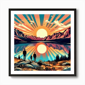 Enchanted Horizon 6 Art Print