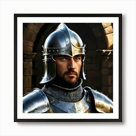 Medieval Knight Art Print