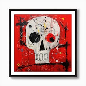 Skull Of The Day Art Print