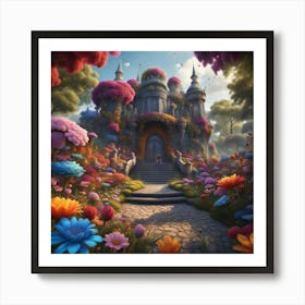 Fairytale Castle Art Print