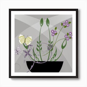 Flowers In A Vase 1 Art Print