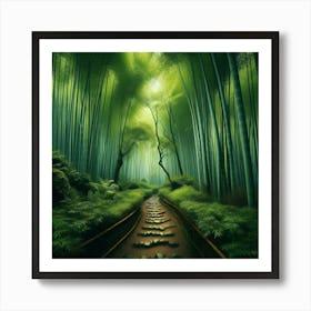 Bamboo Forest 14 Art Print