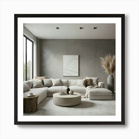 Modern Living Room 134 Art Print