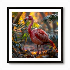 Flamingo 75 Art Print