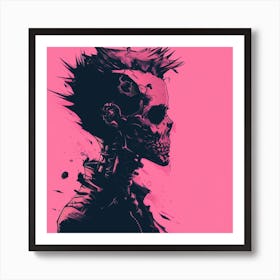 Skull Portrait Art Print