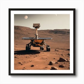 Mars Rover 2 Art Print