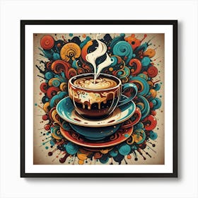 Coffee Cup 91 Art Print