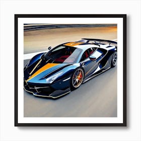 Lamborghini Huracan 34 Art Print