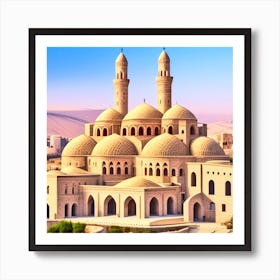 Islamic Mosque 23 Art Print