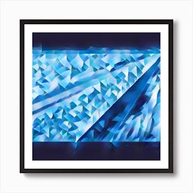 Iced way Art Print