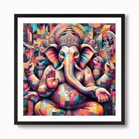 Ganesha 29 Art Print