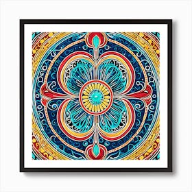 Mandala 5 Art Print