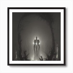 Dark Forest Art Print