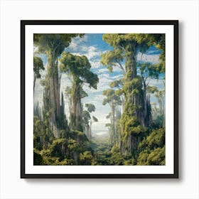 Forest Giant Art Print