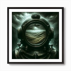 Hill diver I Art Print