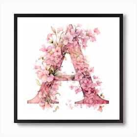 Letter A Poster