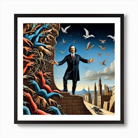 Edgar Allan Poe 1 Art Print
