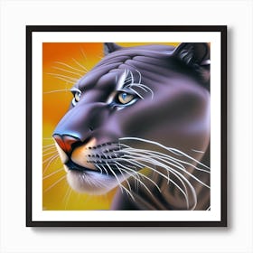 Beautiful Panther 1 Art Print