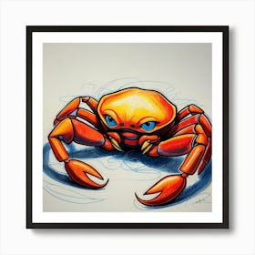 Crab! 5 Art Print