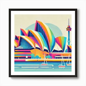 Sydney Opera House 2 Art Print