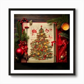 Firefly Festive Christmas Journal Of Warm Holiday Memories 60601 (2) Art Print