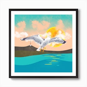 Seagull 2 Art Print