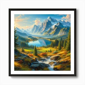 Switzerland Art Print