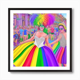 Lgbt Pride Parade 1 Art Print