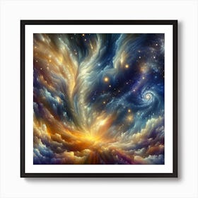 Nebula 4 Art Print