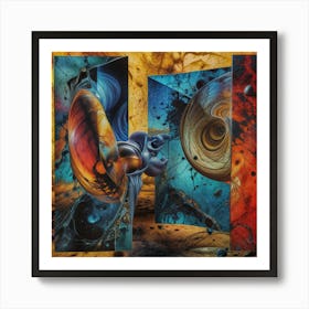 Time Travelling Art Print