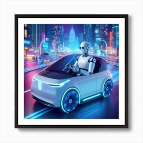 Future Car Art Print